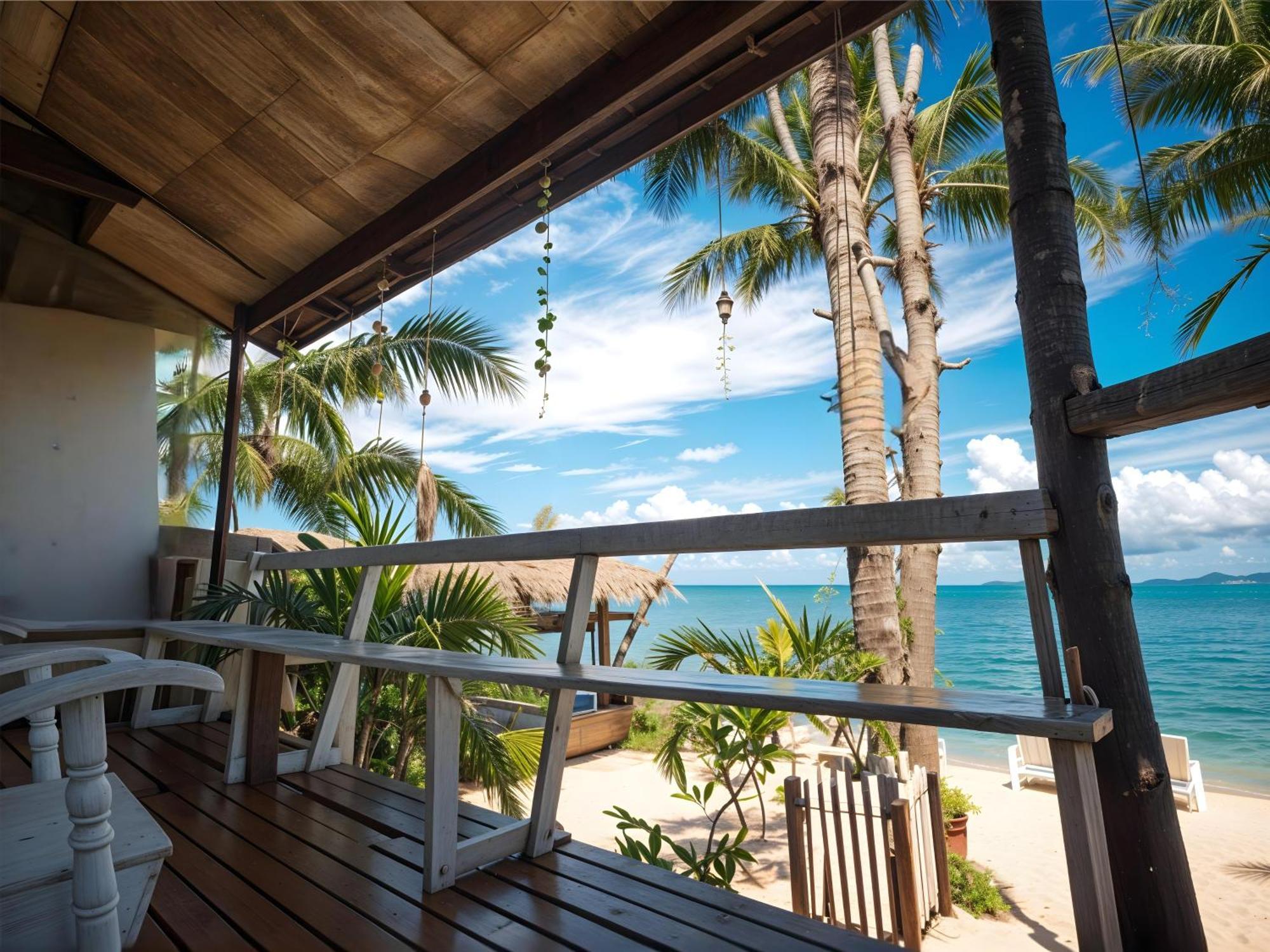 A Little Bungalows By Beach Amphoe Koksamui Dış mekan fotoğraf